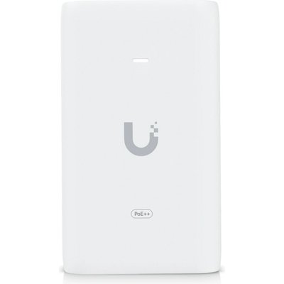 Ubiquiti PoE адаптер Ubiquiti - 10G PoE++, 60W, бял (UACC-POE-PLUSPLUS-10G-EU)