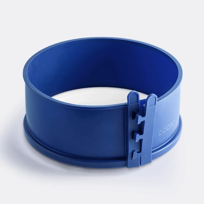 coox Силиконова форма COOX с порцеланова основа в син цвят - Ø18 х h7 см (COOX 1602-311)