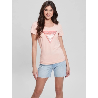Guess dámské tričko W4GI21J1314 růžové
