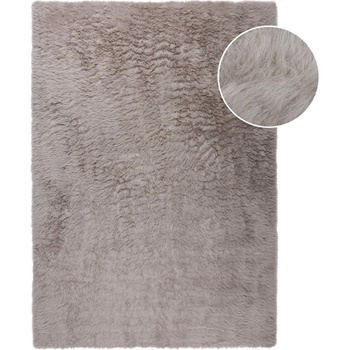Flair Rugs Кафява синтетична кожа 80x150 cm Alpine Faux Fur - Flair Rugs (503119376359)