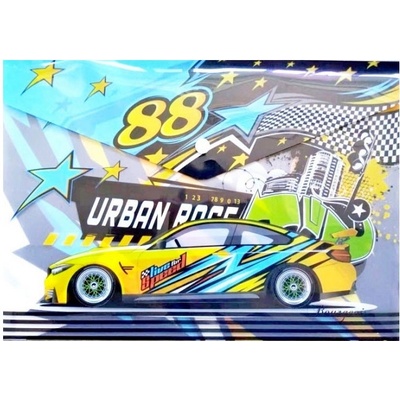 Папка джоб с копче Bourgeois А4+ Urban race (1303525-P0100)