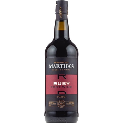 Martha's Ruby 19,5% 0,75 l (čistá fľaša)