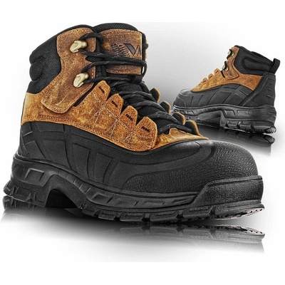 VM Footwear BALTIMORE 4980-S3 obuv Hnědo-černá