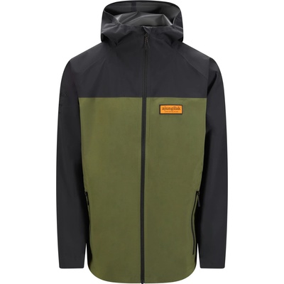 Ajungilak Мъжко водоустойчиво яке Ajungilak Geirangerfjord Dry Hooded Jacket Waterproof jacket - Nordic Olive / Black - размер XL (002-3976-0314)
