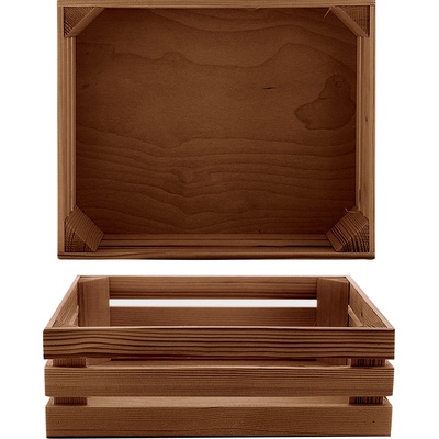 Bisetti BISETTI-Дървена поставка за гастронорм GN1/2 32x26xh10, 5cm ВЕНГЕ (27116T) (0143107)