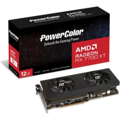 PowerColor Radeon RX 7700XT Dual Fan 12GB GDDR6 RX7700XT 12G-P - Heureka.cz