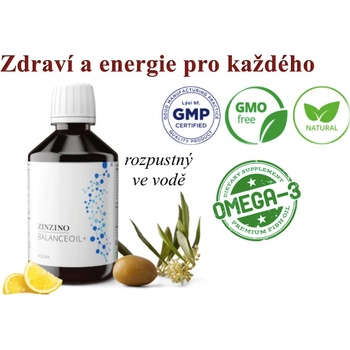 Zinzino BalanceOil AquaX 300 ml Omega 3 pro děti
