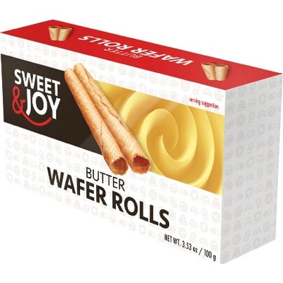 Sweet & Joy maslové trubičky 100 g