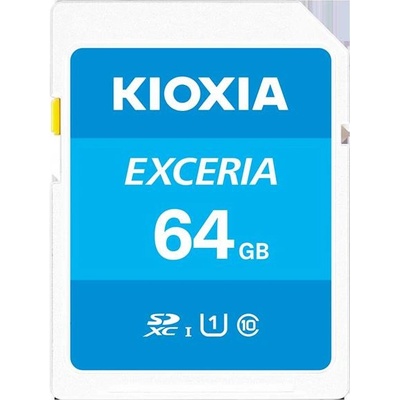 Kioxia Exceria SDXC Class 10 UHS-1 64GB LNEX1L064GG4-553534