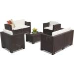 BICA Комплект мебели от кафяв ратан Colorado Coffee 6 Bica (BCCOLCOF6BR)