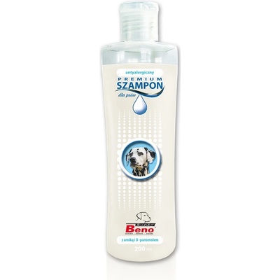 Super Beno Premium antialergický šampon pro psy 200 ml Antialergický šampon pro psy 200 ml