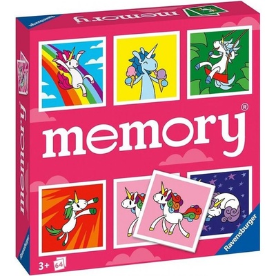 Ravensburger Настолна игра Memory - Unicorns (BGBG0003705N)
