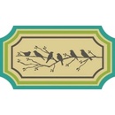 Home Elements Vtáci na Konári s Lemom béžový 45 x 75 cm