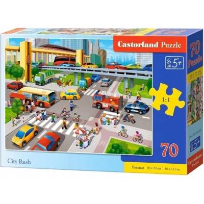 Castorland 70dílné City Rush