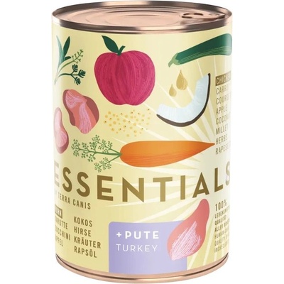 Terra Canis Essential 8 Пиле и Индейка 385 г