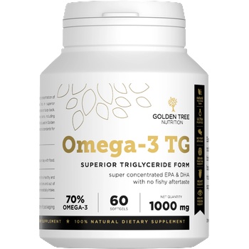Golden Tree Omega 3-TG - 60 гел-капсули