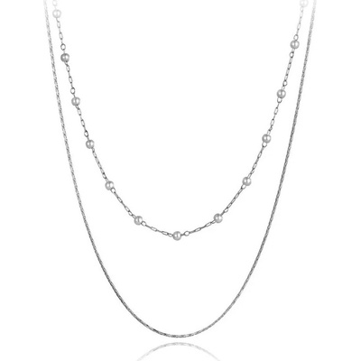 Victoria Filippi Stainless Steel Ocelový Oscia chirurgická ocel perla NHN21069-2/64 Stříbrná