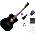 Cort L60 Premium SET Black Gloss Джъмбо китара