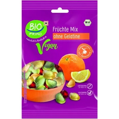 BIO PRIMO Био плодови бонбони - без желатин - плодова смес