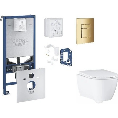 GROHE Rapid SLX s tlačidlom Skate Cosmopolitan SANI11BB4151