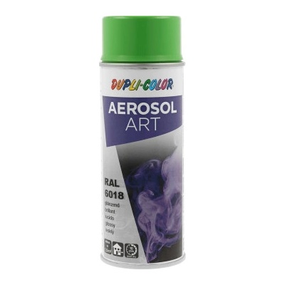 Dupli-color Aerosol Art RAL 6018 zeleno žlutá 400 ml lesklý