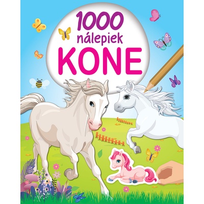 1000 nálepek Koně