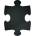 Securit Черна дъска Puzzle Square 40х30см