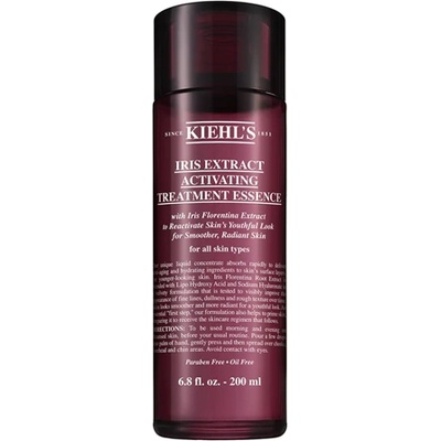 Kiehl's Iris Extract Activating Treatment Essence For All Skin Types хидратираща есенциална вода за всички видове кожа, включително и чувствителна унисекс 200 мл