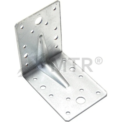 MTR Úhelník s prolisem prodloužený UR7 galvanický zinek Velikost: 120x120x65x2,5mm, Varianta: Úhelník s prolisem prodloužený UR7 120x120x65x2,5mm galv. Zn, povrchova-uprava: galv. Zn