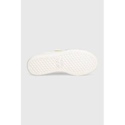 Tommy Jeans Кожени маратонки Tommy Jeans TJW CUPSOLE SNEAKER VELCRO в бяло EN0EN02568 (EN0EN02568)