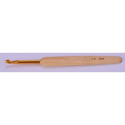 Háček kovový 14 cm s dřevěnou rukojetí Varianta: 4,5