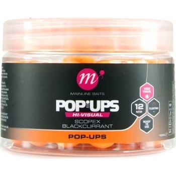 Mainline Pop Up High Visual Mini 150ml 12mm Scopex Blackcurrant