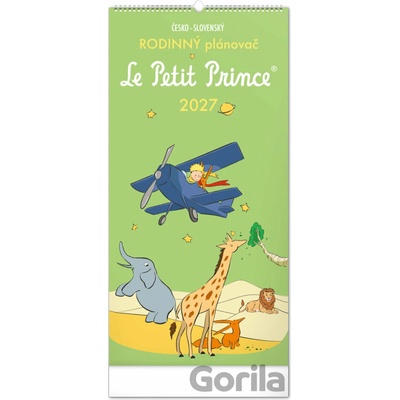 NOTIQUE Rodinný plánovací Malý princ / Nástenný / 21 × 42 cm 2027