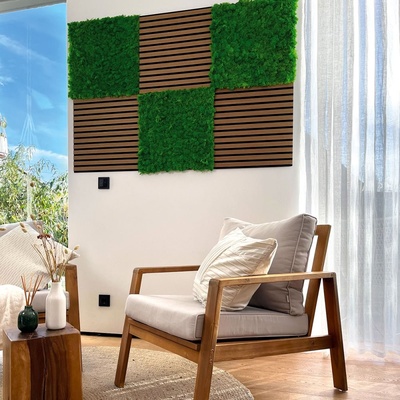 Jangal Modular Wall Nature Moss RICH GREEN 11101 520 x 520 mm 0,2704m²