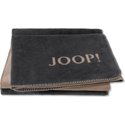 JOOP Uni-Doubleface Deka antracitová-karamelová 150x200