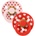 BIBS Залъгалки Bibs - Colour Studio Polka, 6-18 м, 2 броя, Blossom/Candy Apple (12034103)