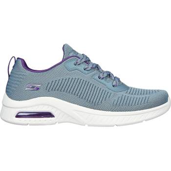 Skechers Дамски маратонки Skechers Bobs Squad Chaos Air Low-Top Trainers Womens - Slate