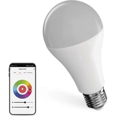 Emos Chytrá LED žárovka GoSmart A65 E27 14 W 94 W 1 400 lm RGB stmívatelná Zigbee