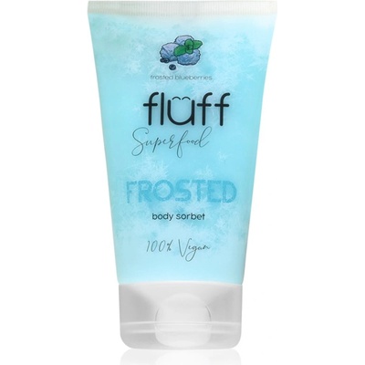 Fluff Superfood Frosted лек хидратиращ крем за тяло Blueberries 150ml