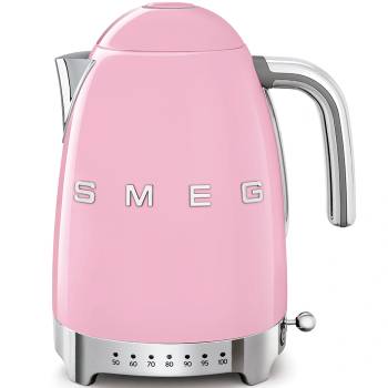 Smeg 50's Style KLF04PKEU 1, 7L Чайник Розов (KLF04PKEU)