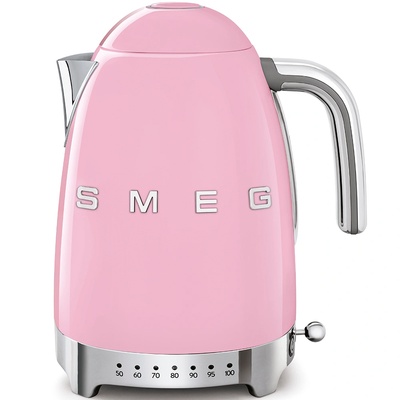 Smeg 50's Style KLF04PKEU 1, 7L Чайник Розов (KLF04PKEU)