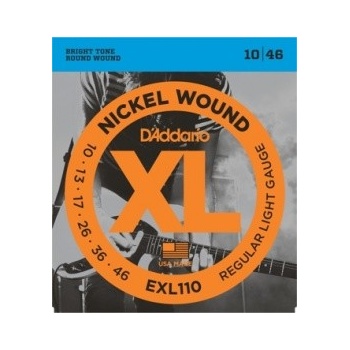 D'ADDARIO EXL110 Regular Light - .010 - .046