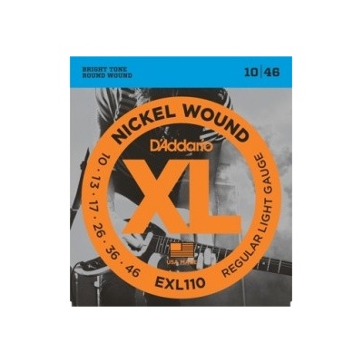 D'ADDARIO EXL110 Regular Light - .010 - .046