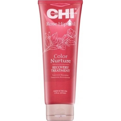 CHI Rose Hip Oil Recovery Treatment hlboko regeneračná maska pre farbené vlasy 237 ml