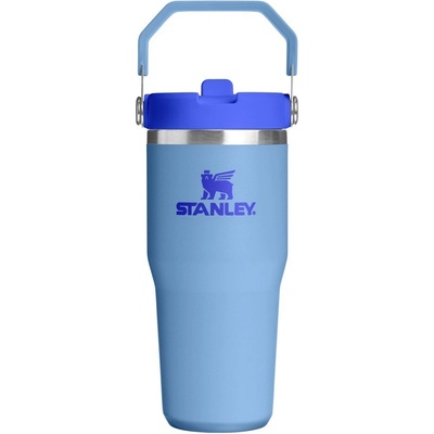 STANLEY Син термос от неръждаема стомана 410 ml IceFlow Flip Straw 2.0 Tumbler Blue Sky - Stanley (100000116198)