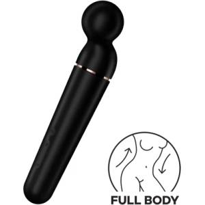 Satisfyer Мощен Wand масажор Satisfyer Planet Wand-er черен