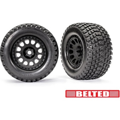 Traxxas kolo 4.3/5.7" disk XRT Race černý pneu Gravix pár