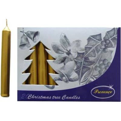 Provence Vánoční zlatá 10 cm 20 ks