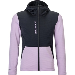 Scott Детско поларено яке Scott Kid's Hoody Defined Light Fleece jacket - Sherbet Purple / Black - размер 140 (EU) (703-7998-0412)