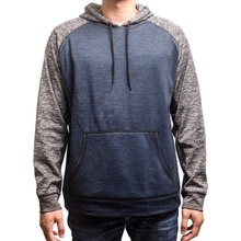 Burnside pánska mikina BU8670 Heather Navy